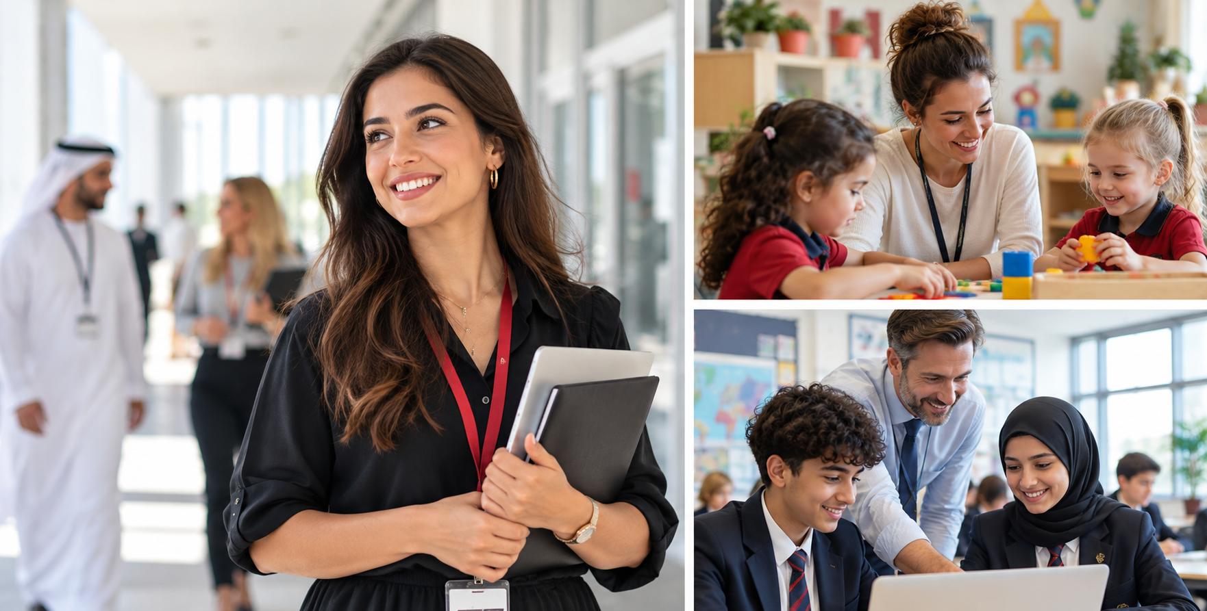 Education professionals and candidates across Early Years and school settings in the UAE